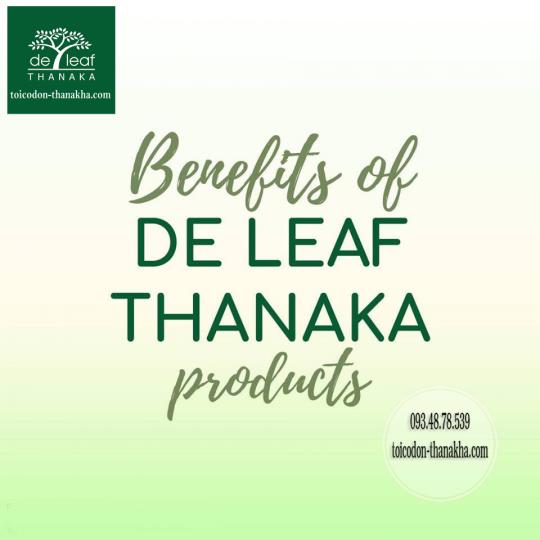 Các lợi ích khi dụng sản phẩm Deleaf Thanaka